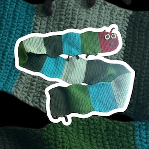 hungry caterpillar scarf