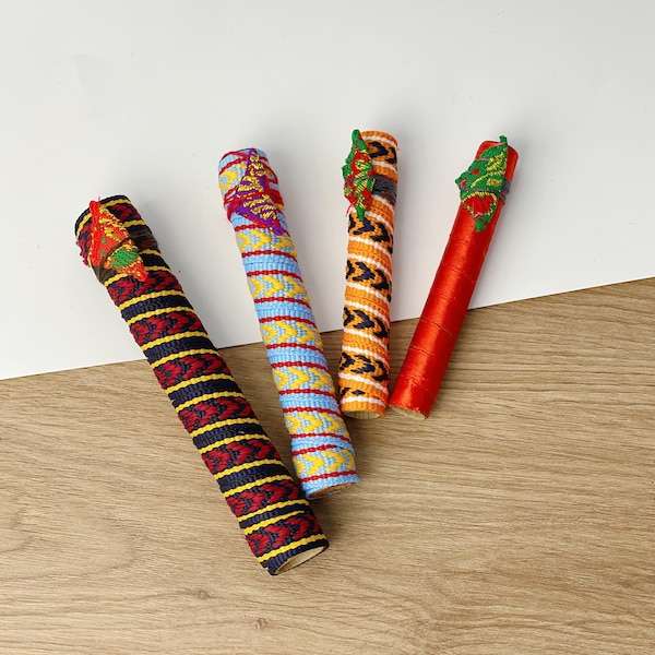 Juego de 4 arpas de boca Dan Moi, arpas de boca Hmong, instrumento musical original y sencillo (clásico, bajo, mini, mini doble)