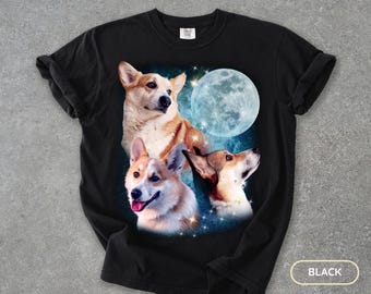 Vintage Corgi Bootleg T-Shirt: Retro 90s Rap Tee