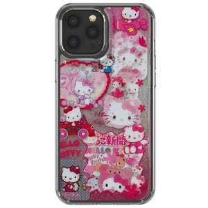 Y2K Cute Cartoon Sanrio Hello Kitty Bling Glitter Phone Case,  iPhone 16 15 14 13 12 11 Pro Max Case