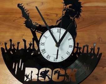 Queen we Will Rock You 7 Vinyl Record Wall Clock