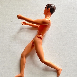 Vintage Free Moving Ken Doll - Lever on Back - Taiwan
