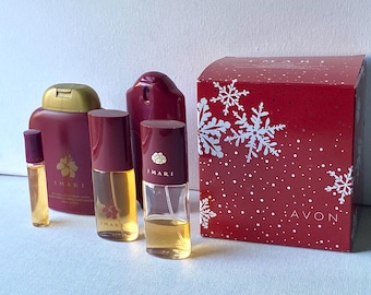 Vintage Avon Imari Gift Set: Cologne, Lotion & Shower Gel - Exotic Essentials