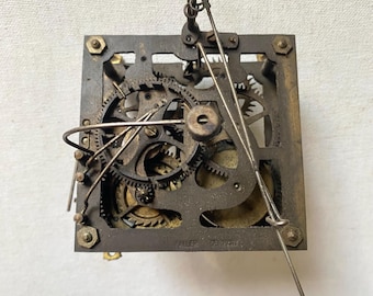 Antique Faller Germany Clock Movement - Cuckoo Clock Movement For Parts or Repair