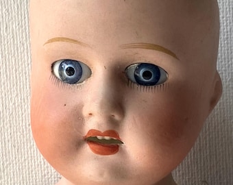 Antique Armand Marseille Bisque Porcelain Doll - Floradora, 1800s
