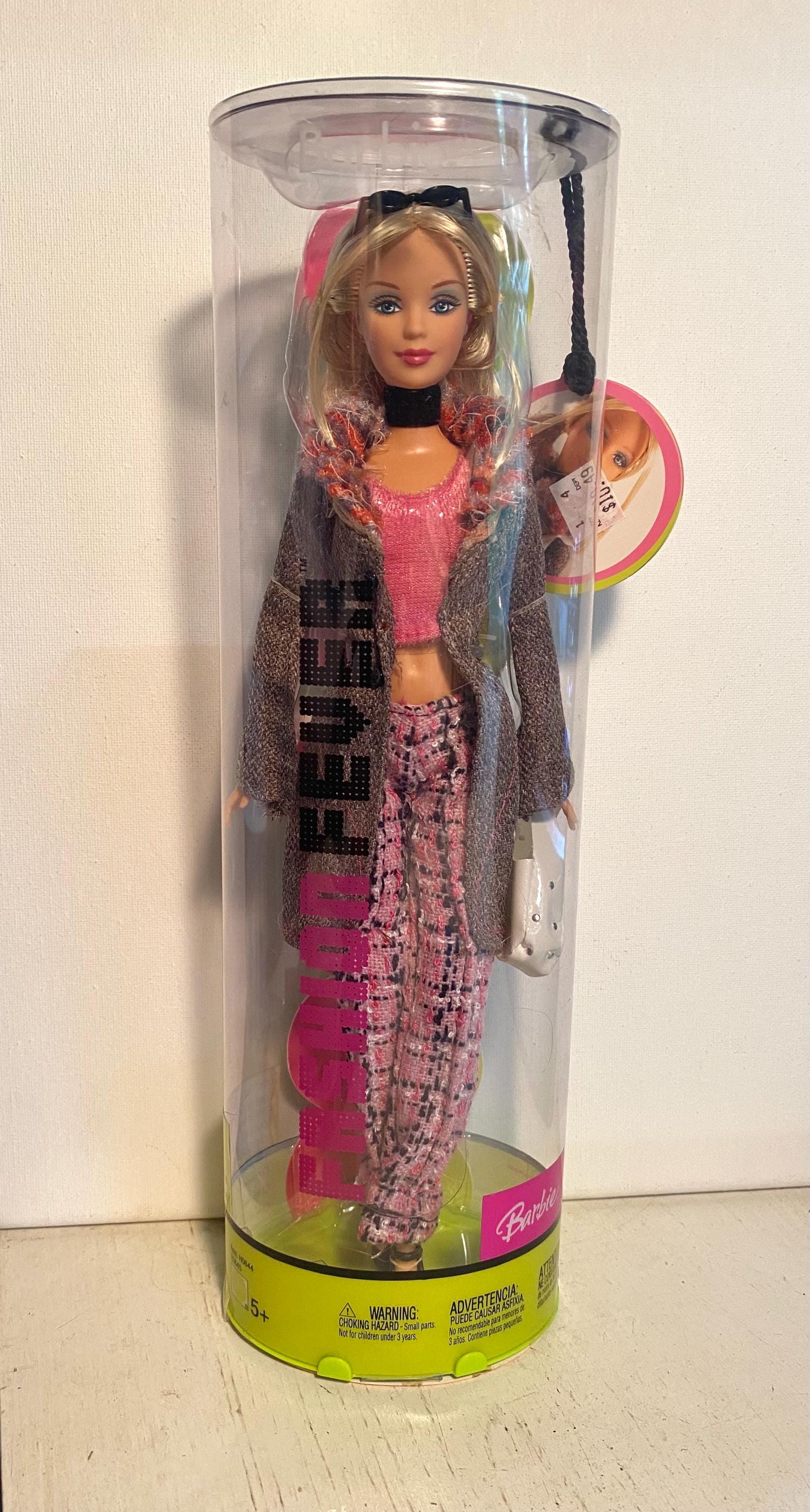 2004 Mattel Barbie Fashion Fever Doll Barbie H0644/H0645 With Hang