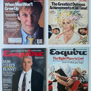4 - Vintage Issues of ESQUIRE Magazine - Lot 3