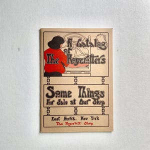1989 Softcover - A Catalog of The Roycrofters Featuring Metalwork and Lighting Fixtures - Reprint from Original Catalog