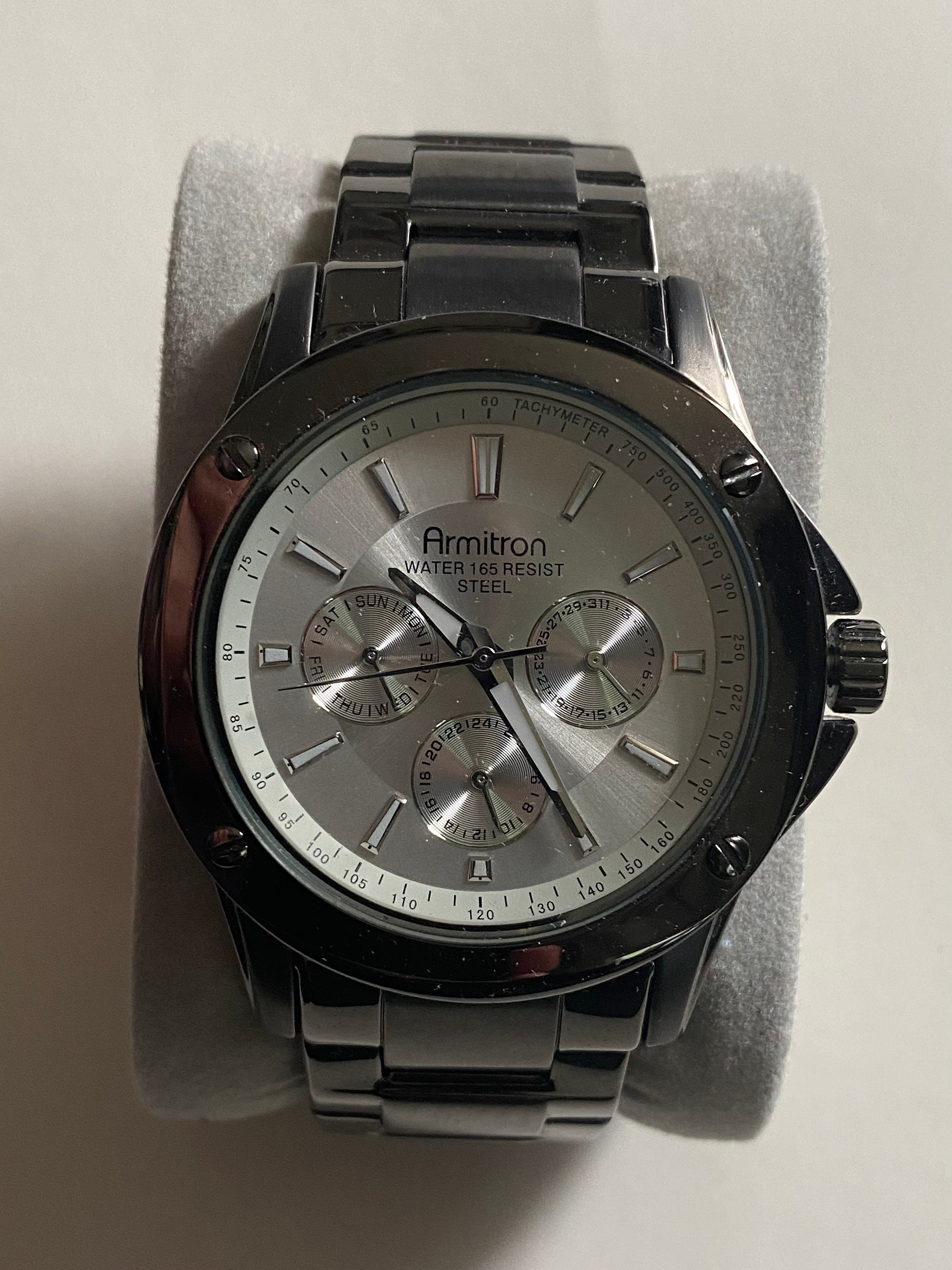 Men's Armitron 20/5073DG 6P29 Water 165 Resist Stainless Men's Armitron 20/5073DG 6P29 Water 165 Resist Stainless