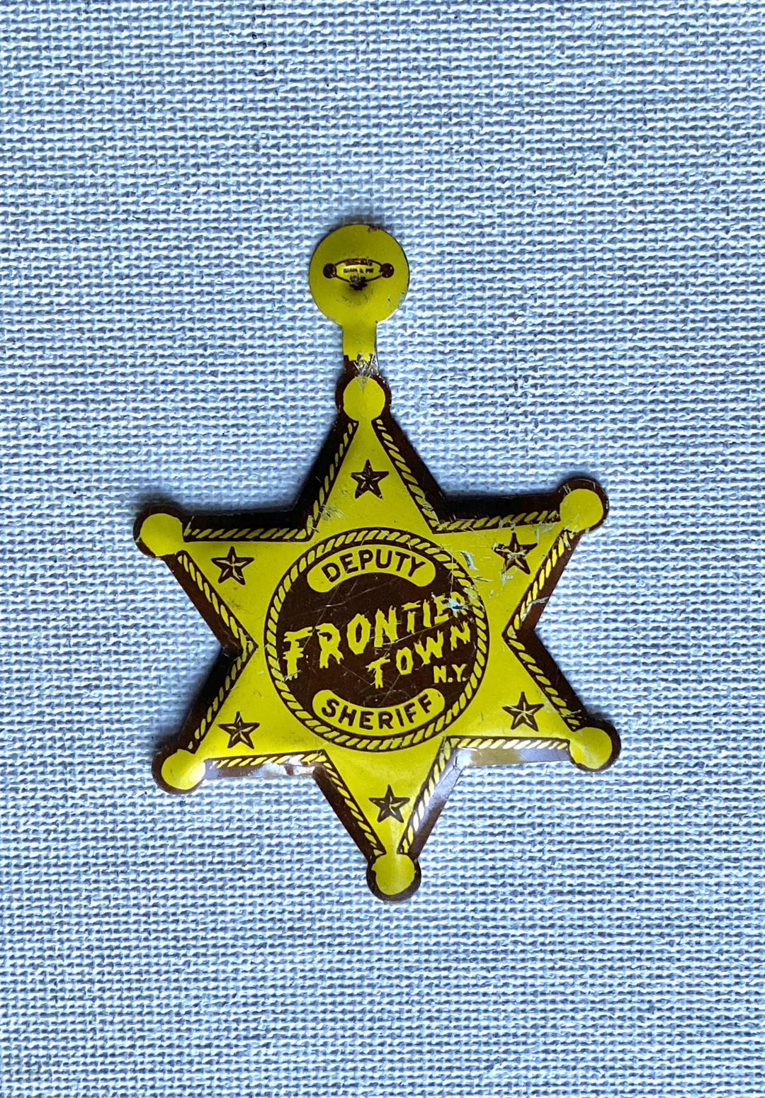 1960s Frontier Town Souvenir Tin Badge: Deputy Sheriff - Etsy