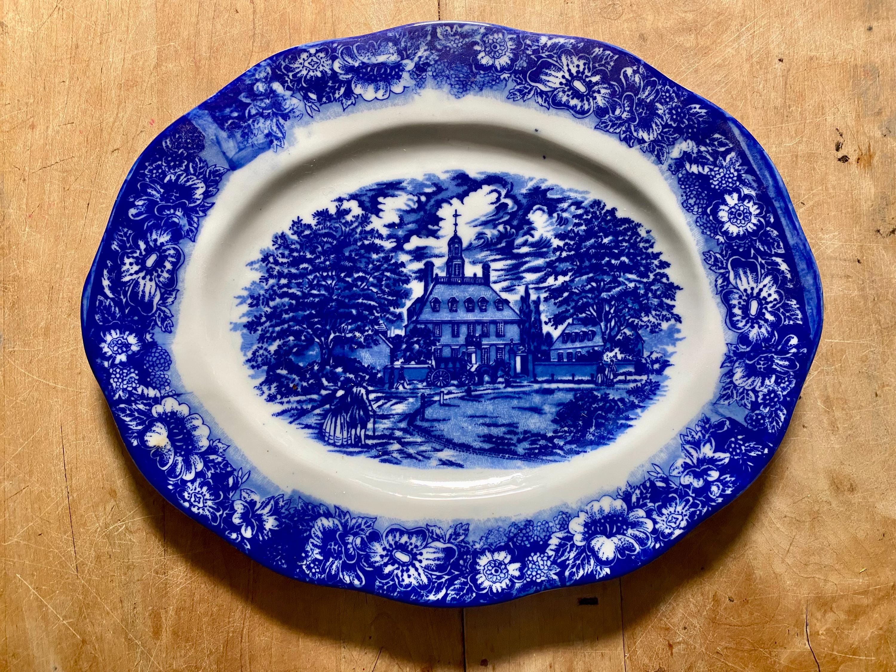 Liberty Blue Platter - Etsy