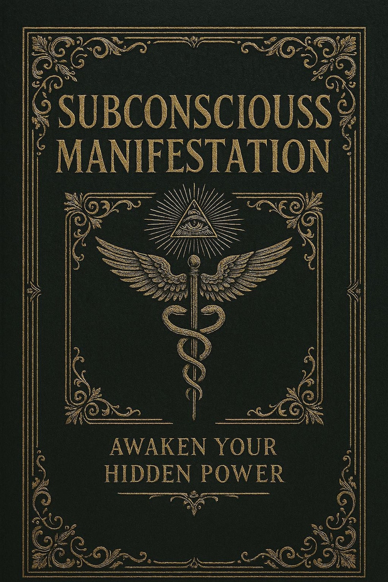Subconcsious Lettering Law of Attraction Manifestation Workbook + Audiobook | Subconscious ...