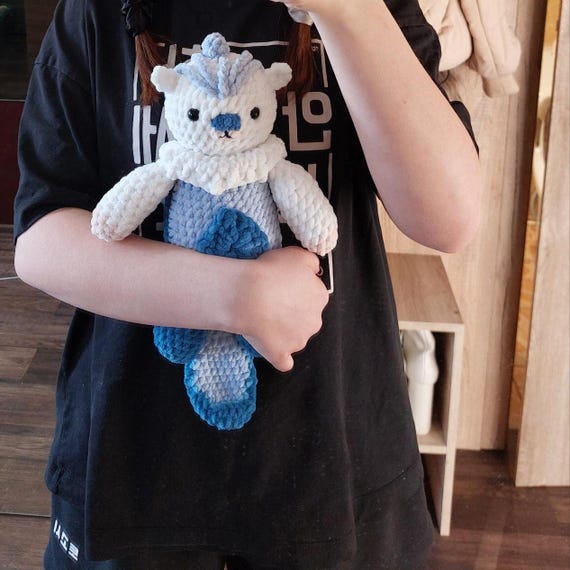 Leisurely Otter Crochet Pattern – Genshin Inspired Plush Toy (PDF