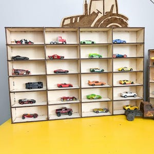 Hot Wheels Display Play Mat Set with Race Track Storage for Kids - Fun Wooden Car Organizer and Imagination Station