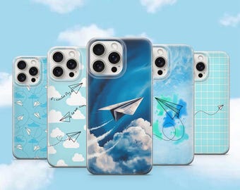 Coque de portable avion en papier Coque Flight Imagination Fly Airplanes Coque origami iPhone 11 iPhone 12 iPhone 13 iPhone 14 iPhone 15 iPhone 16 Pro