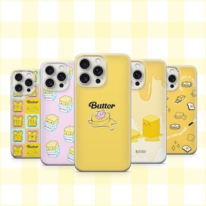 Salted Butter Phone Case Butter Yellow Cover Funny Foodie Cover Cute Breakfast Cover iPhone 12 iPhone 13 iPhone 14 iPhone 15 iPhone 16 Pro