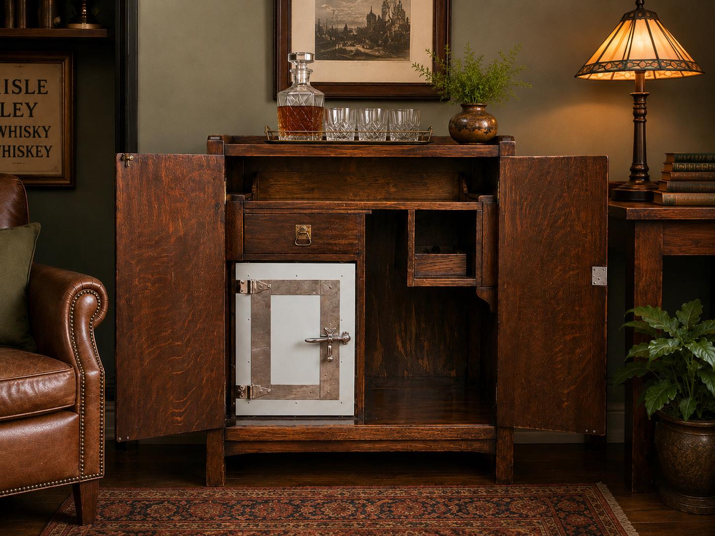 Antique Vintage Ice Box - Etsy