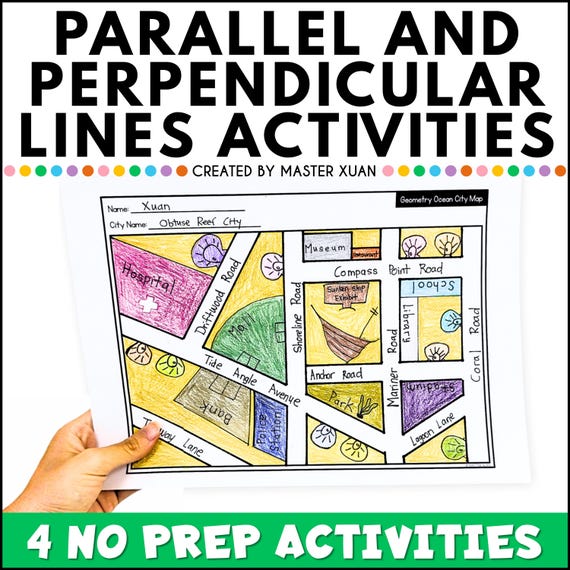 Year 4 Parallel And Perpendicular Lines