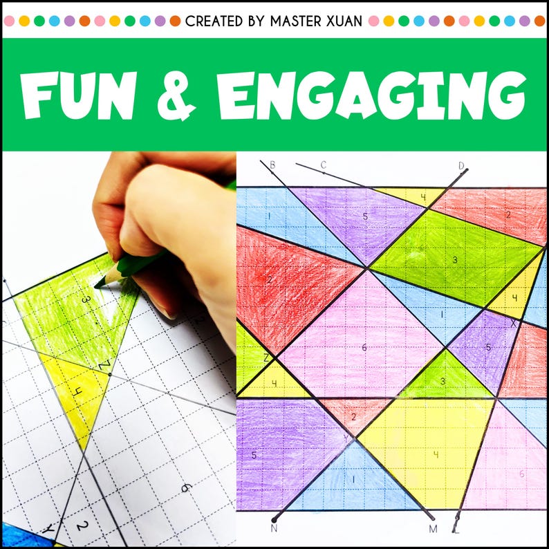 Parallel and Perpendicular Lines Activity 4th Grade Geometry Worksheet ...