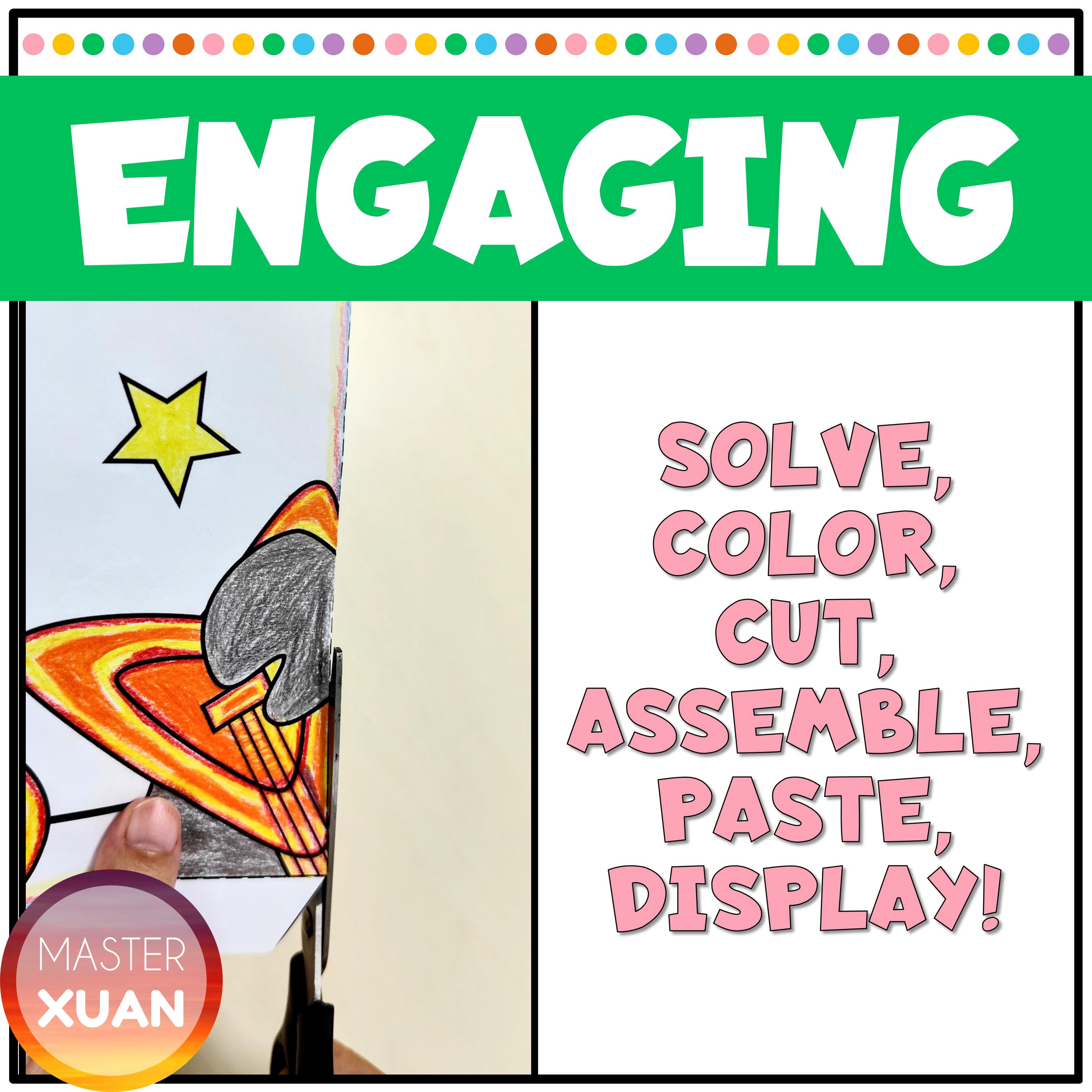 Collaboration Poster Color by Number Activity for Rock Your School Day ...