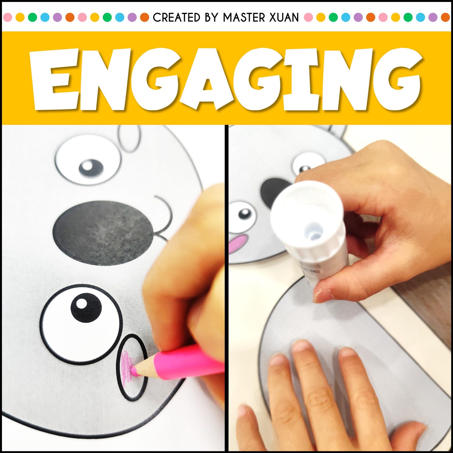 Koala Craft, Balancing & Solving One Step Equations With Addition and ...