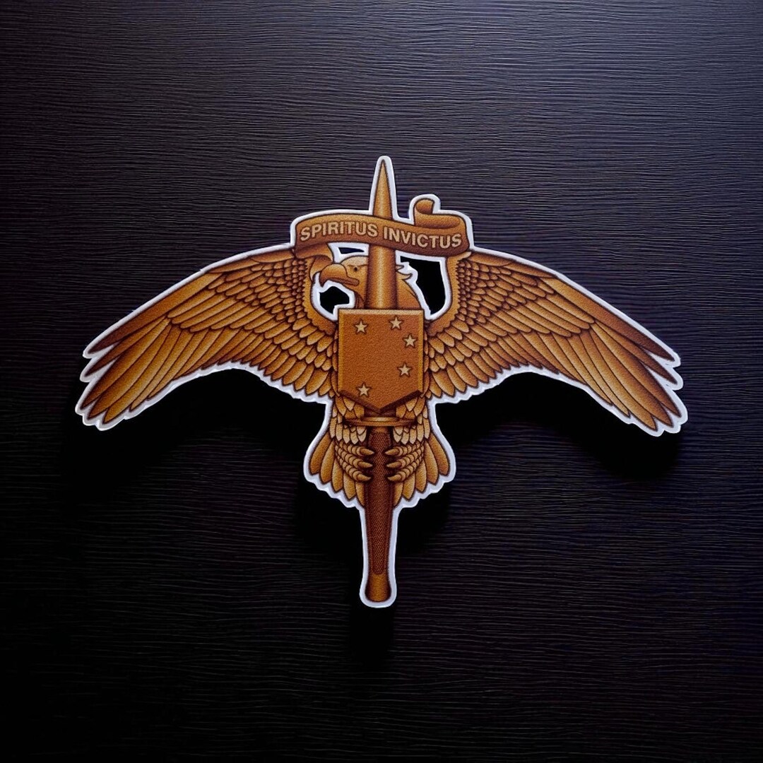 4” Marine Special Operations Insignia Sticker - Etsy