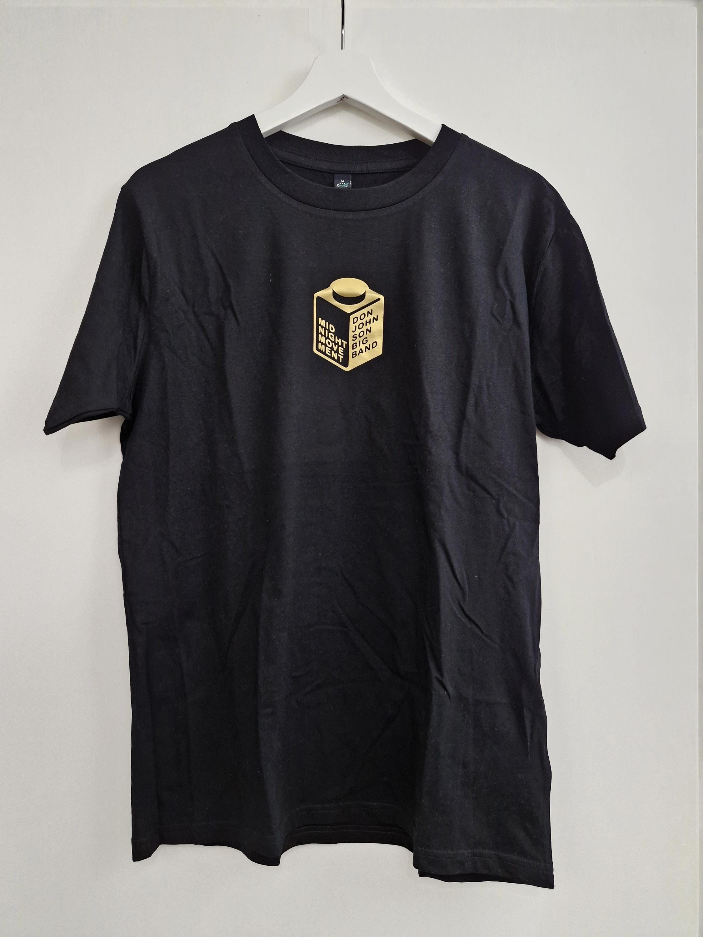 Don Johnson Big Band: Midnight Movement official T-shirt / Black&Gold / Size M