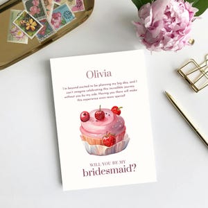 Will You Be My Bridesmaid Proposal Card | Chic Bridal Party Invite | Maid of Honor Request | Personalized Invitation | Instant Download