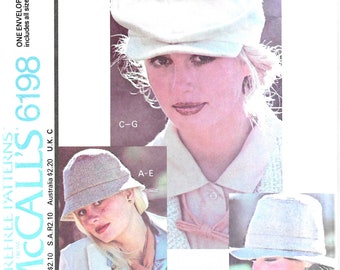 Old Rounded Cap Pattern Cap SEWING PATTERN, Instant Download, Simple Sew Hat Pdf, Retro Style ...
