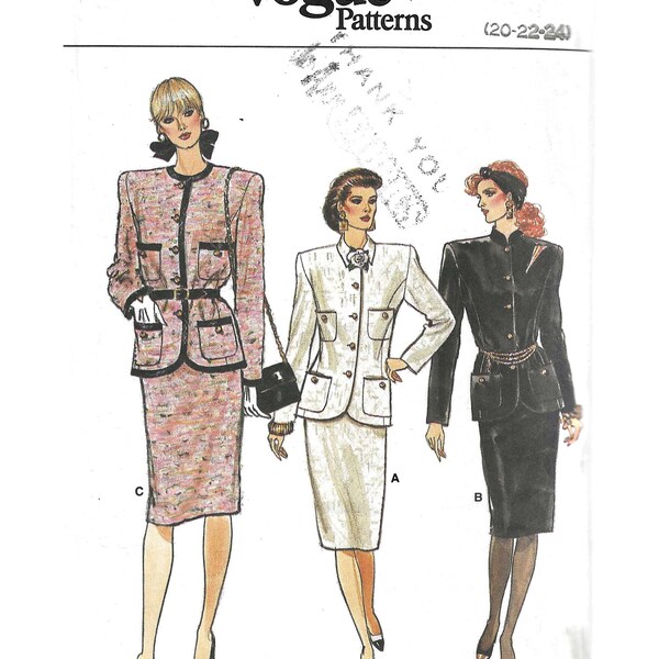Vogue 9757 Pattern - Etsy