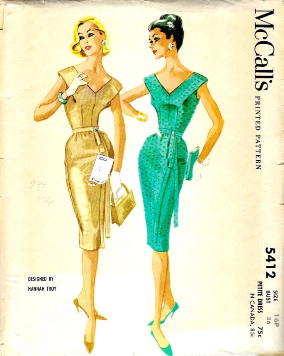 1960 formal wear