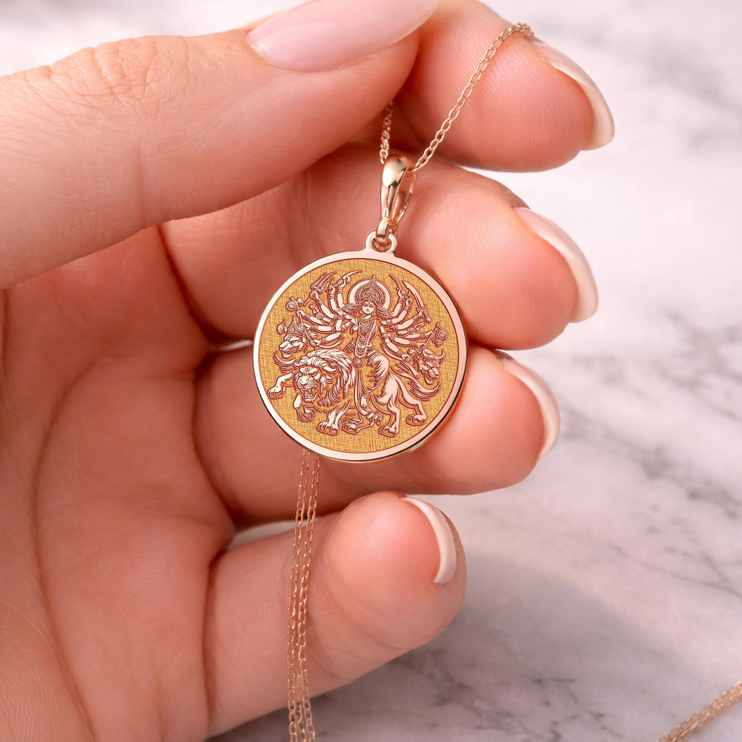 Maa Durga Shakti Necklace handcrafted necklace