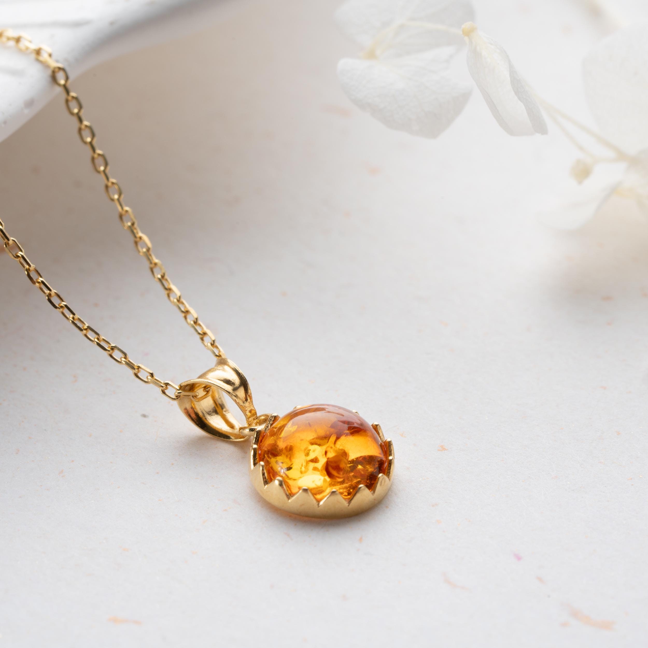 Buy Amber Pendant Online In India - Etsy India