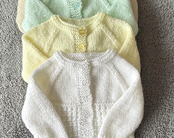 Baby Hand Knitted Cardigan