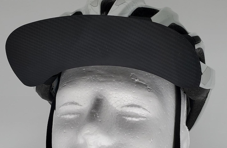 AERO bike helmet brim, my favorite helmet accessory. Three brim positions(left,right,center) easily stow in jersey for Aerodynic riding. :) magnetic bike helmet accessories