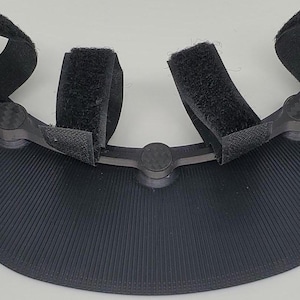 AERO bike helmet brim, my favorite helmet accessory. Three brim positions(left,right,center) easily stow in jersey for Aerodynic riding. :) magnetic bike helmet accessories
