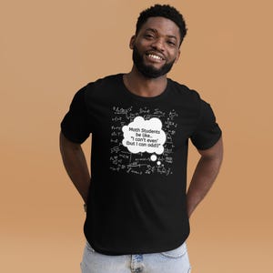 数学教師のユーモアユニセックスTシャツ