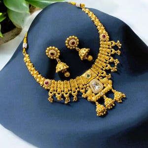 Rajwadi Necklace Set