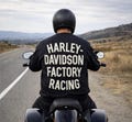Sweatshirt Harley racing product logo
