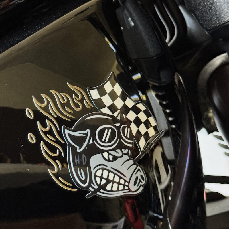 Harley Racing Decals - Etsy