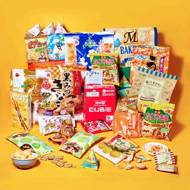 Discover the Flavors of Asia – 150 Piece Snack Box! - Etsy