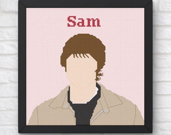 Sam Winchester, Season One (Supernatural) Cross-Stitch Pattern