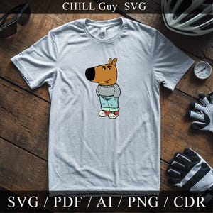 I&#39;m Just A Chill Guy Png, Just A Chill Guy Meme Png, Sblimation File, Digital Download