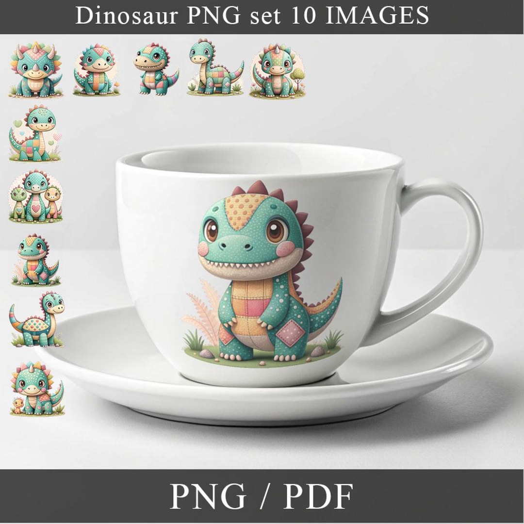 Dinosaur Clipart, Dino PNG, Baby Dino Clip Art, T Rex, Triceratops ...