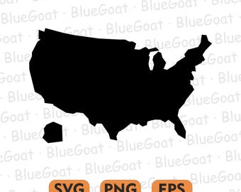 USA Map & American Flag SVG Bundle: Patriotic Cut Files (Digital Download