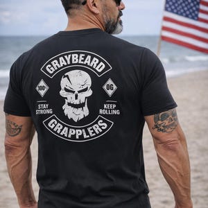 GG Biker Patch - Jiu-jitsu T-Shirt