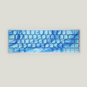 68 Key Wireless Custom Mechanical Keyboard - Cherry Profile Keycaps, PBT Keycaps, Cherry mx Keycaps, 65% Mechanical Keyboard Keycaps