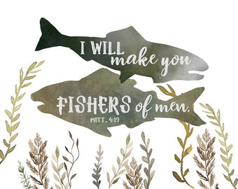 Fishers Of Men Art Etsy