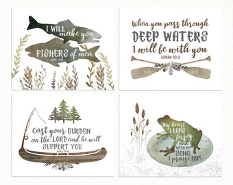 Fishing Wall Decor Etsy