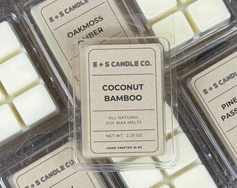Cera de soja perfumada: tartas de cera ecológicas hechas a mano